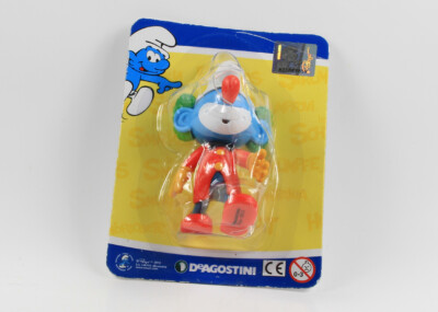 Smurf Smurfs === De Agostini === circus clown joker smurf