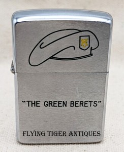 Ext Rare 1967 Stolen From John Wayne The Green Berets Zippo Lighter
