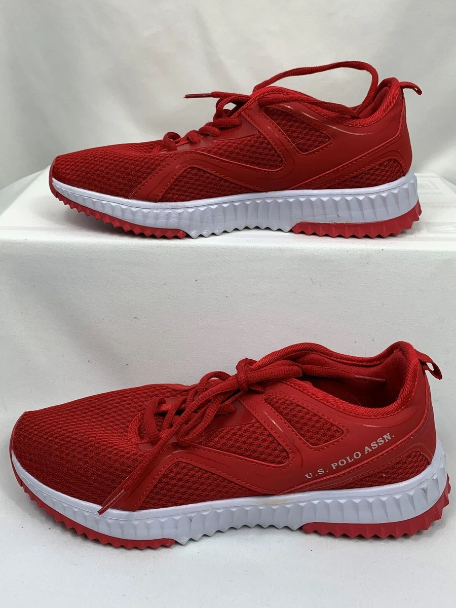 us polo assn red shoes