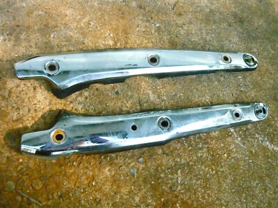 Shadow 400 Rear Fender Rails 04 - 09 Honda VT750C Shadow Aero OEM Rear Fender Struts Grab Rails ...