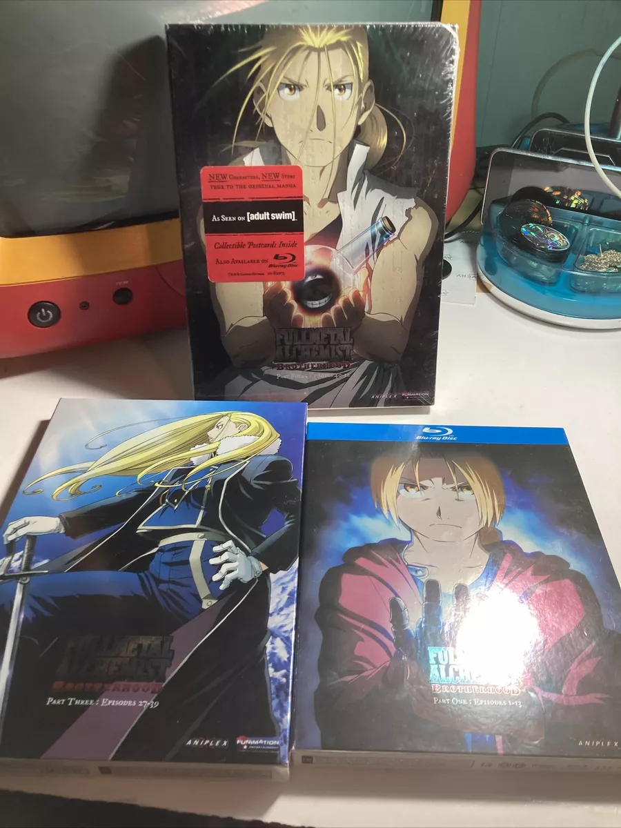 Fullmetal Alchemist Brotherhood Part 4 (DVD, 2011, 2-Disc Set) Anime 13  Episodes