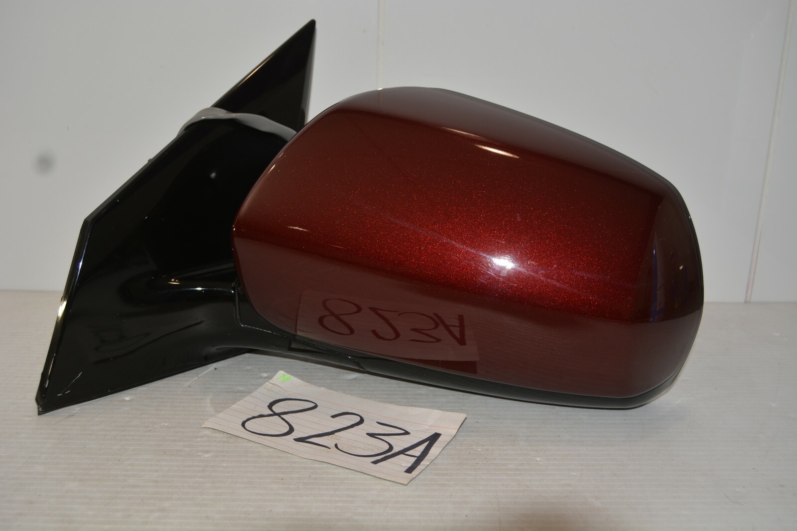 05 06 07 NISSAN MURANO DRIVER side Mirror Used Power DARK RED #823-A