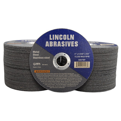 100 Pc 4'' x .040'' x 5/8'' Cut off Wheels Stainless Steel Metal Cutting Discs