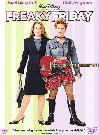 Walt Disney's Freaky Friday 2003 DVD Jamie Lee Curtis, Lindsay