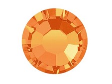 Sun, orange Preciosa Genuine Czech Viva MAXIMA Flatback Rhinestones