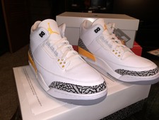 Nike Air Jordan 3 Retro Laser Orange 654964-108 Toddler 8c for sale online  | eBay