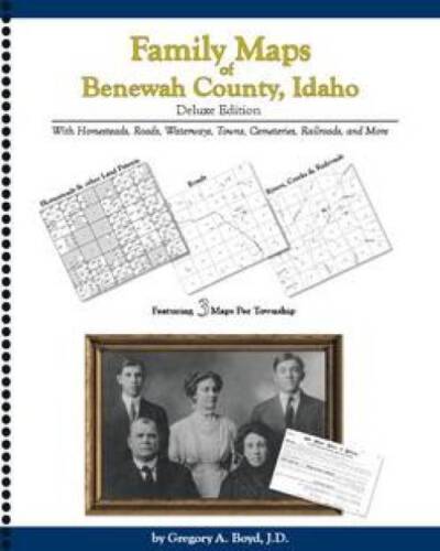 Family Maps of Benewah County, Idaho, Deluxe Edition - 第 1/1 張圖片