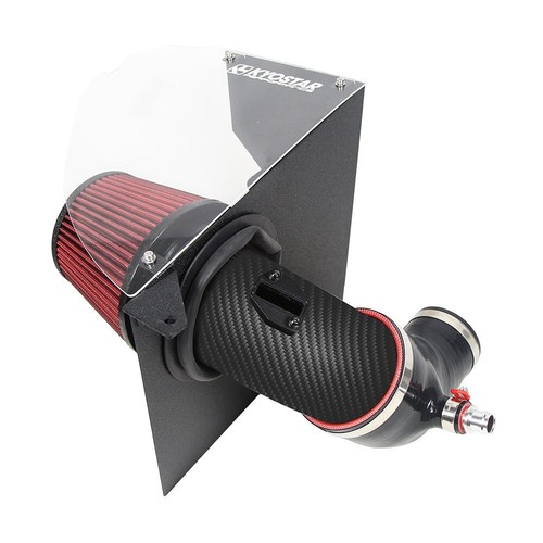 Air Intake System For 2019-2025BMW M340i M240i B58 3.0T 4''Pipe Dry Carbon Fiber - Foto 3 di 11