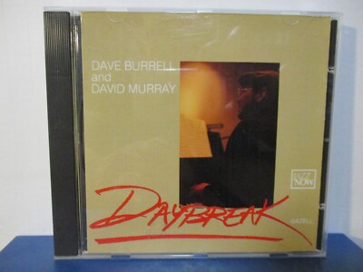 DAVE BURRELL AND DAVID MURRAY  - Daybreak - CD - MINT condition - E23-1186