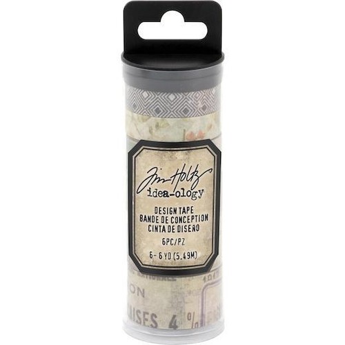 Cinta de diseño Tim Holtz Idea-ology 6 piezas - Coleccionista TH93674 - Imagen 2 de 2