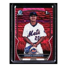 2023 Dangelo Sarmiento Bowman Chrome Prospects Fuschia Refractors  /199 #BCP-161