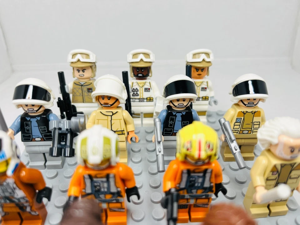 LEGO Star Wars Rebel & Jedi character minifigs | Brand New | Build a Rebel army! - Image 3 of 4