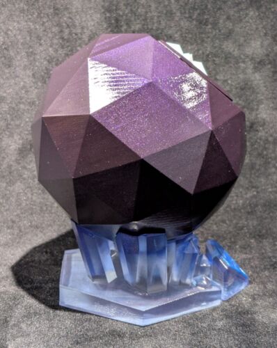 Smallville - Kandor Orb, 3D printed prop replica with crystal stand and key - Picture 3 of 11