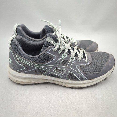 Asics Trail Scout Womens Size 9 Gray Running Shoes Sneakers - 第 2/9 張圖片