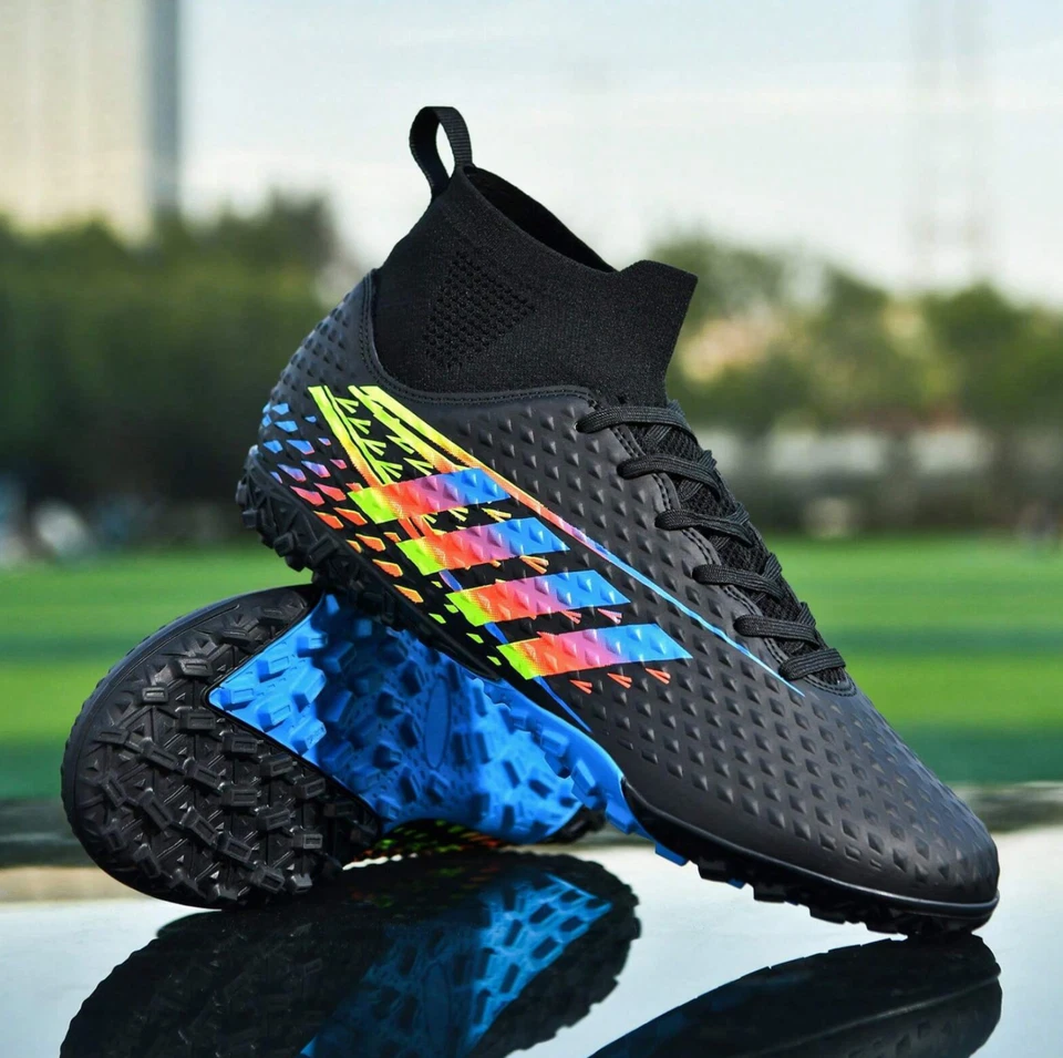 Calzado Antideslizante Zapatos Deportivos de Soccer  Futbol de Hombre Niño Tenis - Image 2 of 4