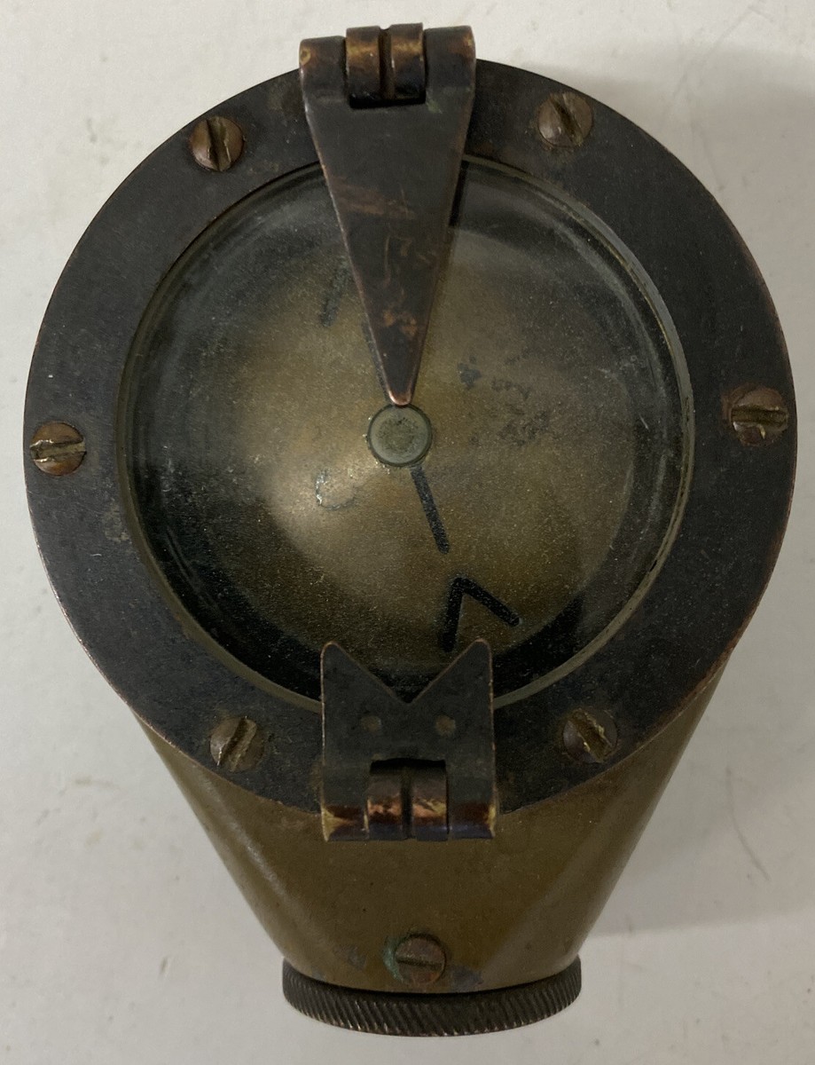 Vintage WWI Creagh-Osborne U.S.E.D Mark VII marching compass