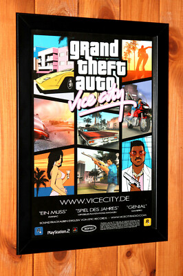 Grand Theft Auto Vice City GTA PS2 Xbox Vintage Small Promo