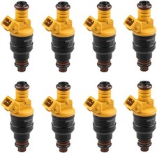 Flow Matched Fuel Injectors Compatible with Ford F150 F250 E-150 E-250 Lincoln M