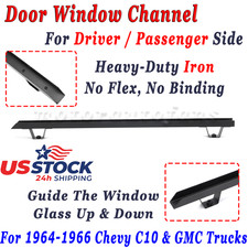 For 1964 1965 1966 Chevy C10 Truck Door Window Channel Reproduction Left Right For 1964 1965 1966 Chevy C10 Truck Door Window Channel Reproduction Left Right