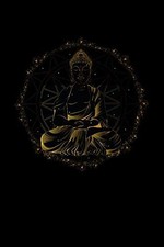 Buddha Mandala: 6x9 Lined Writing Notebook Journal, 120 Pages