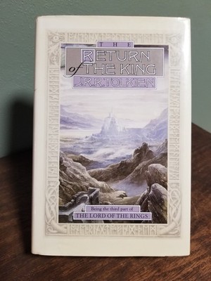 LOTR The Return Of The King by J.R.R Tolkien, 2nd American Edition HC DJ w/ map