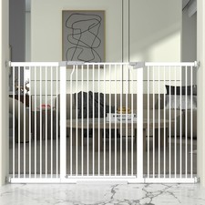41" Extra Tall and Wide Baby Gate 63-65.7'' Wide Pet Cat Gate for Doorway Extra