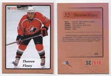 2018 SC2018 #52 Theoren Fleury Canada red 1/3