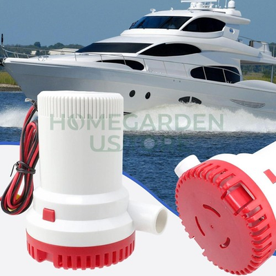 #ad #ad 2000GPH New Bilge Boat Marine Water Pump 12V Submersible Plumbing Electric Pumps $30.89