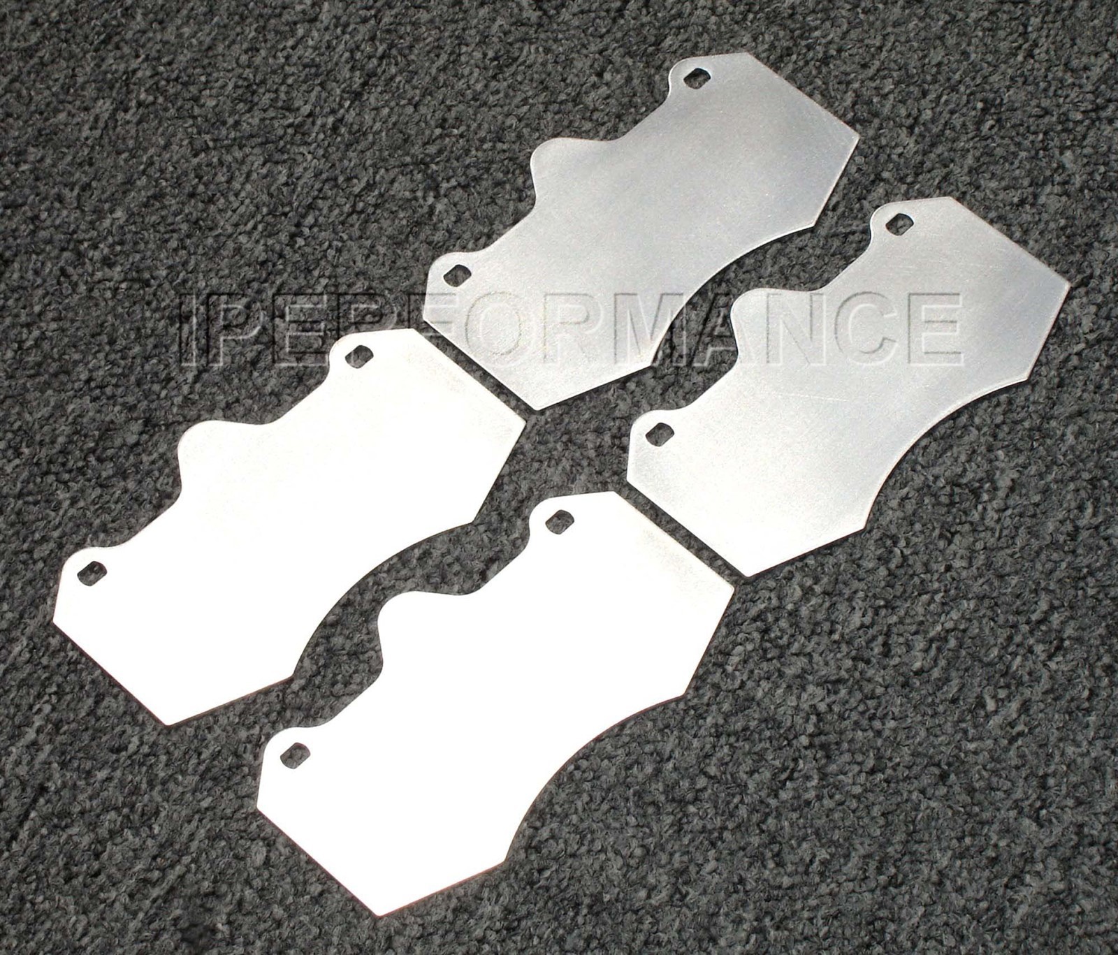 Titanium Brake Pad Shim Heat Shield Set for Lotus Evora SC 400+HP 2015-; Front