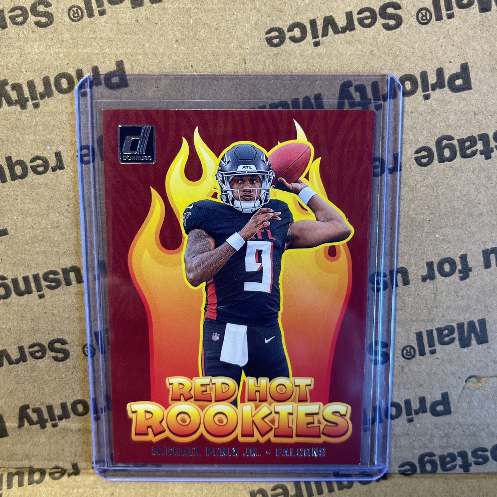 2024 Panini Donruss - Red Hot Rookies #RHR-MPJ Michael Penix Jr. (RC)