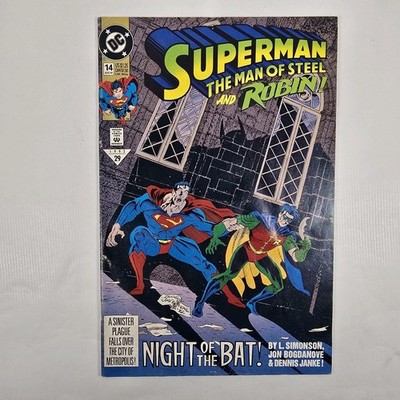 Superman Man Of Steel No 14 DC Comic Book 1992