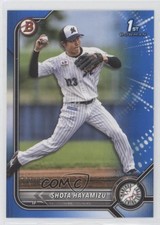 2022 Bowman NPB Nippon Professional Baseball Prospects Blue Shota Hayamizu 1xd