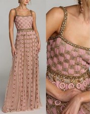 NWT Mac Duggal Collection 10106 Pink Sleeveless A-Line Gown Sz 12