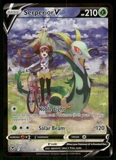 Serperior V TG13/TG30 Holo V Rare Silver Tempest Trainer Gallery Pokemon NM on eBay