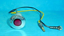 Vintage Oil Pressure Indicator Lamp Light Aircraft Auto