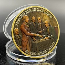 1776-2026 Declaration of Independence Coin America  s 250th Bald Eagle Coin Gift