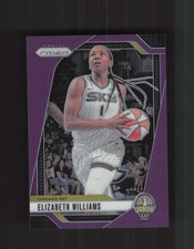 2024 Panini Prizm WNBA #24 Elizabeth Williams Purple Prizms #/149
