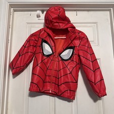 Marble Spider-Man Boys Jacket With A Hood Size 6