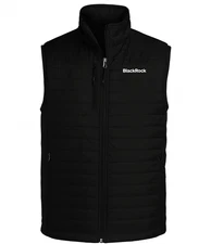 RARE NWT 100% Authentic BlackRock Buyside Vest / Gilet Black Goldman Sachs L