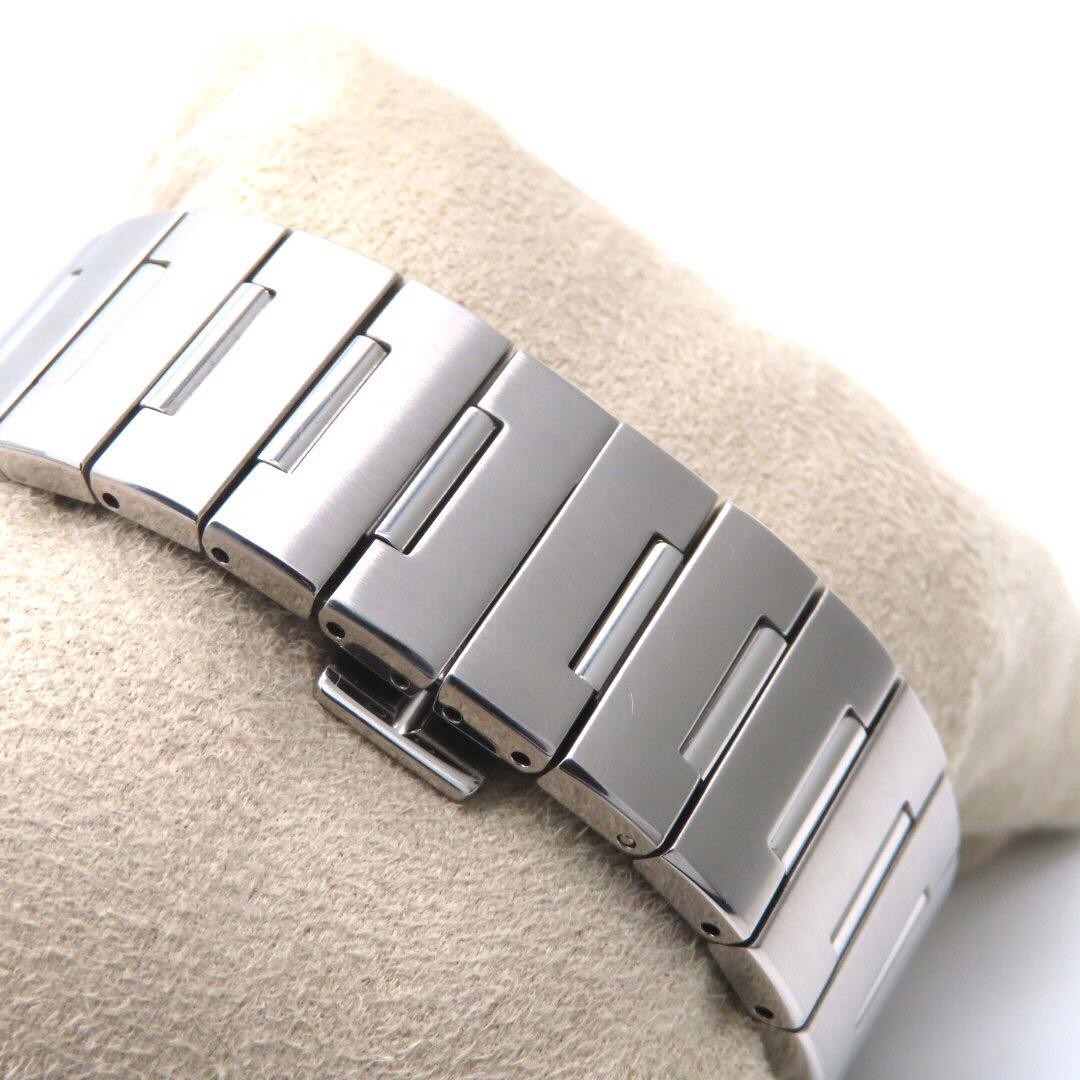 Gucci G Rectangle Watch White Shell Excellent Con… - image 11