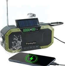 Emergency NOAA Weather Radio Bluetooth Speaker 5000mAh