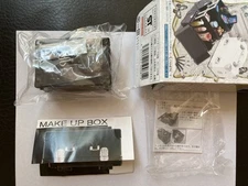 Re-Ment Makeup Cosmetic Storage Box, BLACK VERSION- 1:6 dollhouse miniatures