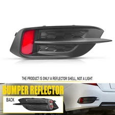 Rear Bumper Reflector Light Cover Bezel Assembly Left For Honda Civic 2016-21 Y