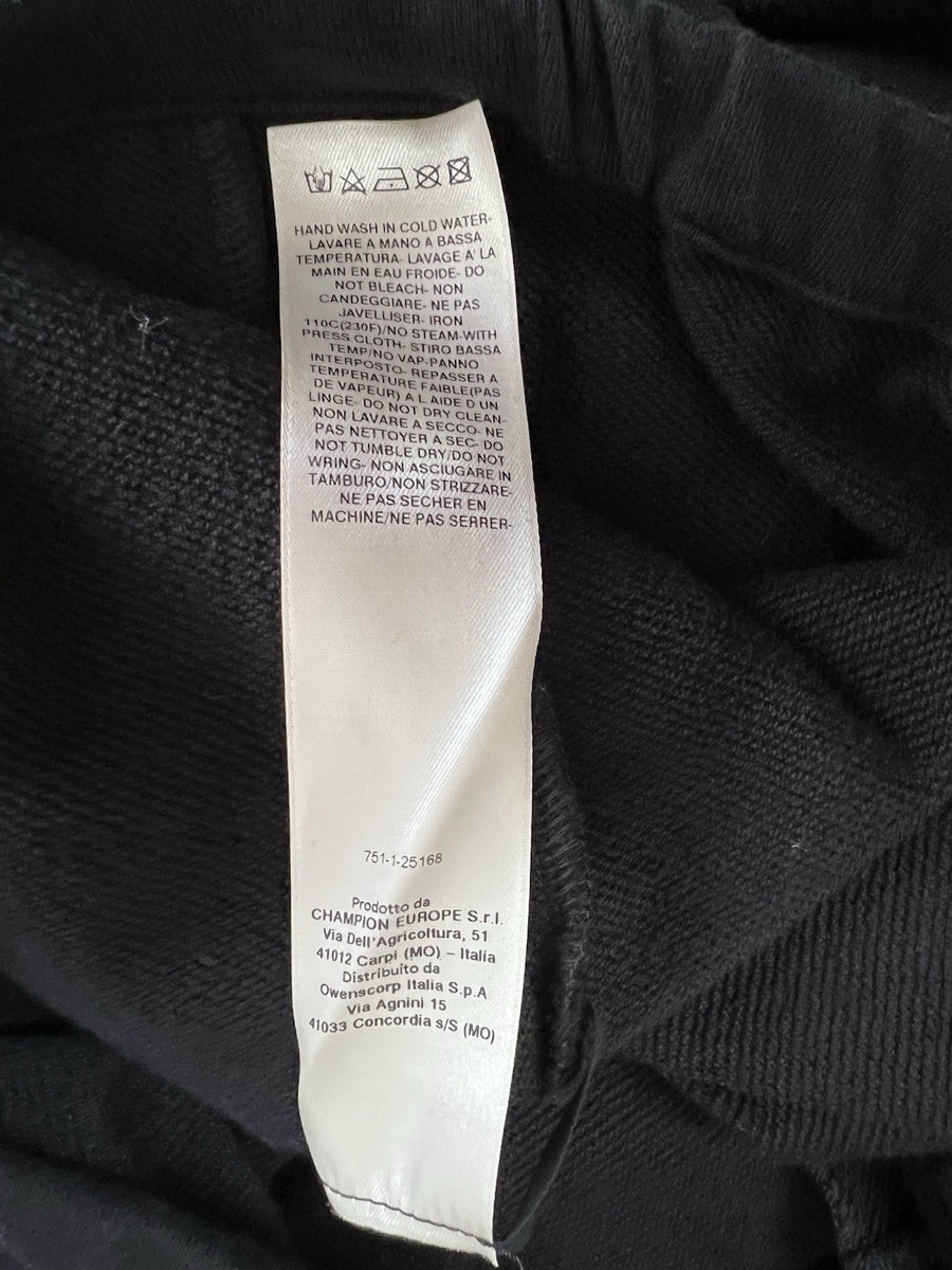 Champion Rick Owens バラクラバ　ONE SIZE NWT Rick Owens x Champion Jumbo Windbreaker M | eBay