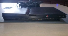 Sony PlayStation 2 PS2 Slim Console Black Bundle NEW DVD LASER! Tested! Works!