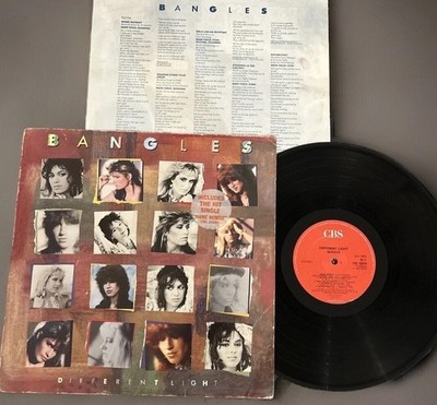 THE BANGLES Different Light 1986 UK 12  Vinyl LP Rare Stamp - CBS PROMO