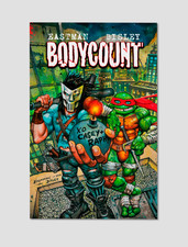 TMNT Bodycount Casey Jones Premium Giclee Print 11"x 17" IDW Wall Art