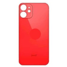 Back Glass Rear Housing Battery Cover Camera Lens For iPhone 12 Red