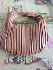 Cute Little Koko Tan Faux Leather Grab/x body  Bag