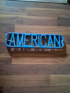 Vintage 1940's-50s "American" Cast Iron Step Industrial Step Plate